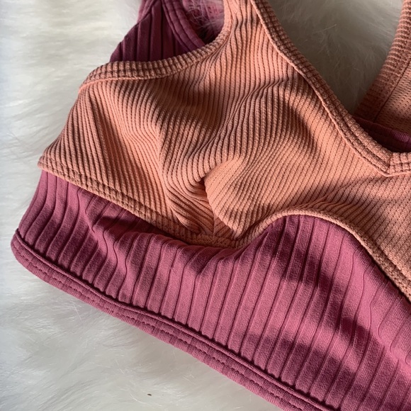 FOR LOVE & LEMONS | Bralette Bra Intimates Top Everyday Mauve Peach - Picture 5 of 11